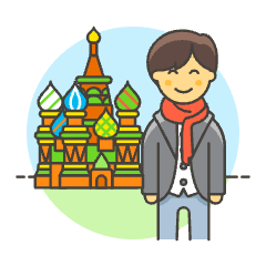 Moscow Trip 3 Illustration from UX Colors Set