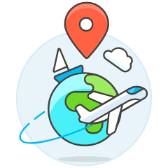 Travel Destination Illustration from UX Colors Set