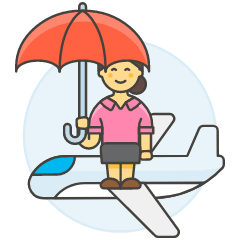 Travel Insurance 5 Illustration from UX Colors Set