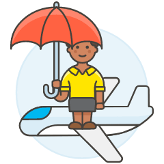 Travel Insurance 6 Illustration from UX Colors Set