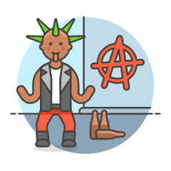 Anarchist 1 Illustration from UX Colors Set