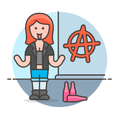 Anarchist 4 Illustration from UX Colors Set