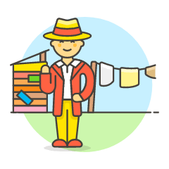 Budget Fashionist 1 5 Illustration from UX Colors Set