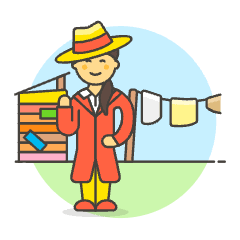 Budget Fashionist 1 6 Illustration from UX Colors Set