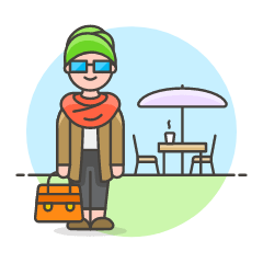 Fashionist 1 Illustration from UX Colors Set