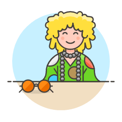 Hippie 2 4 Illustration from UX Colors Set
