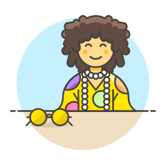 Hippie 2 6 Illustration from UX Colors Set