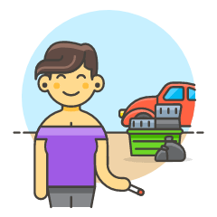 Hoarder 2 5 Illustration from UX Colors Set