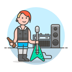 Punk Rock 2 4 Illustration from UX Colors Set