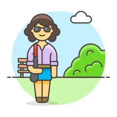 Student 6 Illustration from UX Colors Set