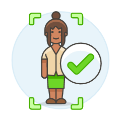 Avatar Check 2 6 Illustration from UX Colors Set