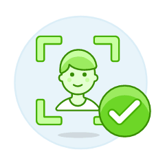 Avatar Green Check 1 1 Illustration from UX Colors Set