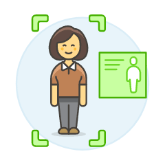 Avatar Profile 1 6 Illustration from UX Colors Set