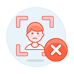 Avatar Red Remove 1 1 Illustration from UX Colors Set