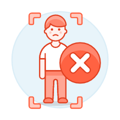 Avatar Red Remove 2 1 Illustration from UX Colors Set