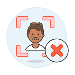 Avatar Remove 1 2 Illustration from UX Colors Set
