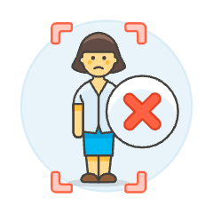 Avatar Remove 2 4 Illustration from UX Colors Set