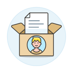 Document Box 2 Illustration from UX Colors Set