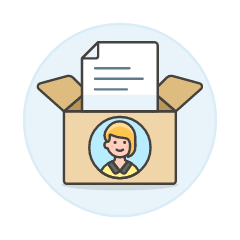 Document Box 5 Illustration from UX Colors Set