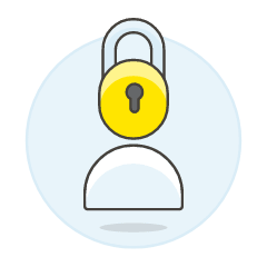 Avatar Neutral Lock 1 Illustration from UX Colors Set