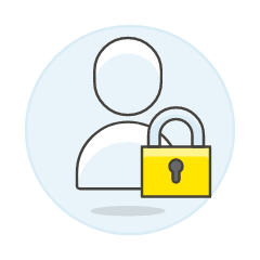 Avatar Neutral Lock 2 Illustration from UX Colors Set