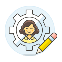 Avatar Settings 3 Illustration from UX Colors Set