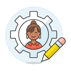 Avatar Settings 4 Illustration from UX Colors Set