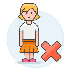 Avatar Remove 1 2 Illustration from UX Colors Set