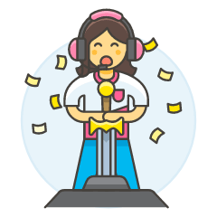 Player Sword 6 Illustration from UX Colors Set