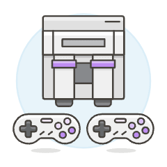 Game Consoles 6 Illustration from UX Colors Set