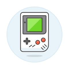 Gameboy Illustration from UX Colors Set