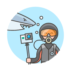 Video Gopro Advanture Illustration from UX Colors Set