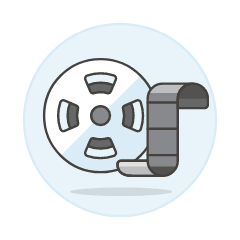 Film Video Illustration from UX Colors Set