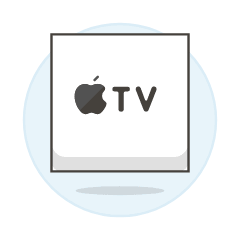 Devices Apple Tv 4 Illustration from UX Colors Set