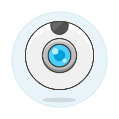 Webcam Streming 3 Illustration from UX Colors Set