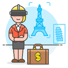 Vr Invesment 1 4 Illustration from UX Colors Set