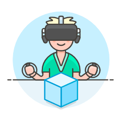 Vr Modelling 1 1 Illustration from UX Colors Set