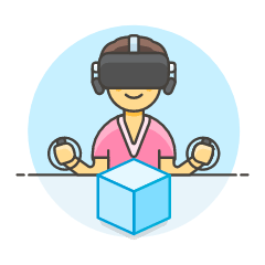 Vr Modelling 1 3 Illustration from UX Colors Set