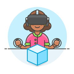 Vr Modelling 1 5 Illustration from UX Colors Set