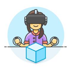 Vr Modelling 1 6 Illustration from UX Colors Set
