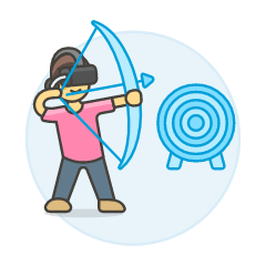 Vr Archery 3 Illustration from UX Colors Set