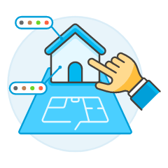 Vr House Builder 2 Illustration from UX Colors Set