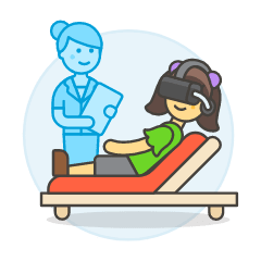 Vr Mental Therapy 6 Illustration from UX Colors Set