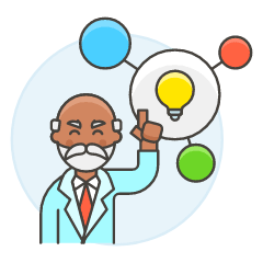 Creative Thinking 3 Illustration from UX Colors Set