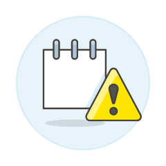 Note Alert Illustration from UX Colors Set