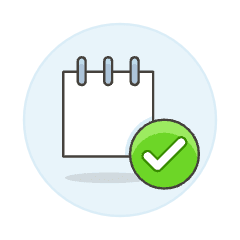 Note Check Illustration from UX Colors Set