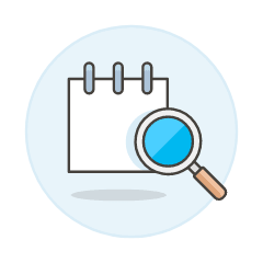 Note Search Illustration from UX Colors Set