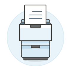 File Drawer 2 Illustration from UX Colors Set