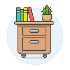File Drawer 3 Illustration from UX Colors Set