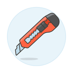 Paper Cutter 1 Illustration from UX Colors Set